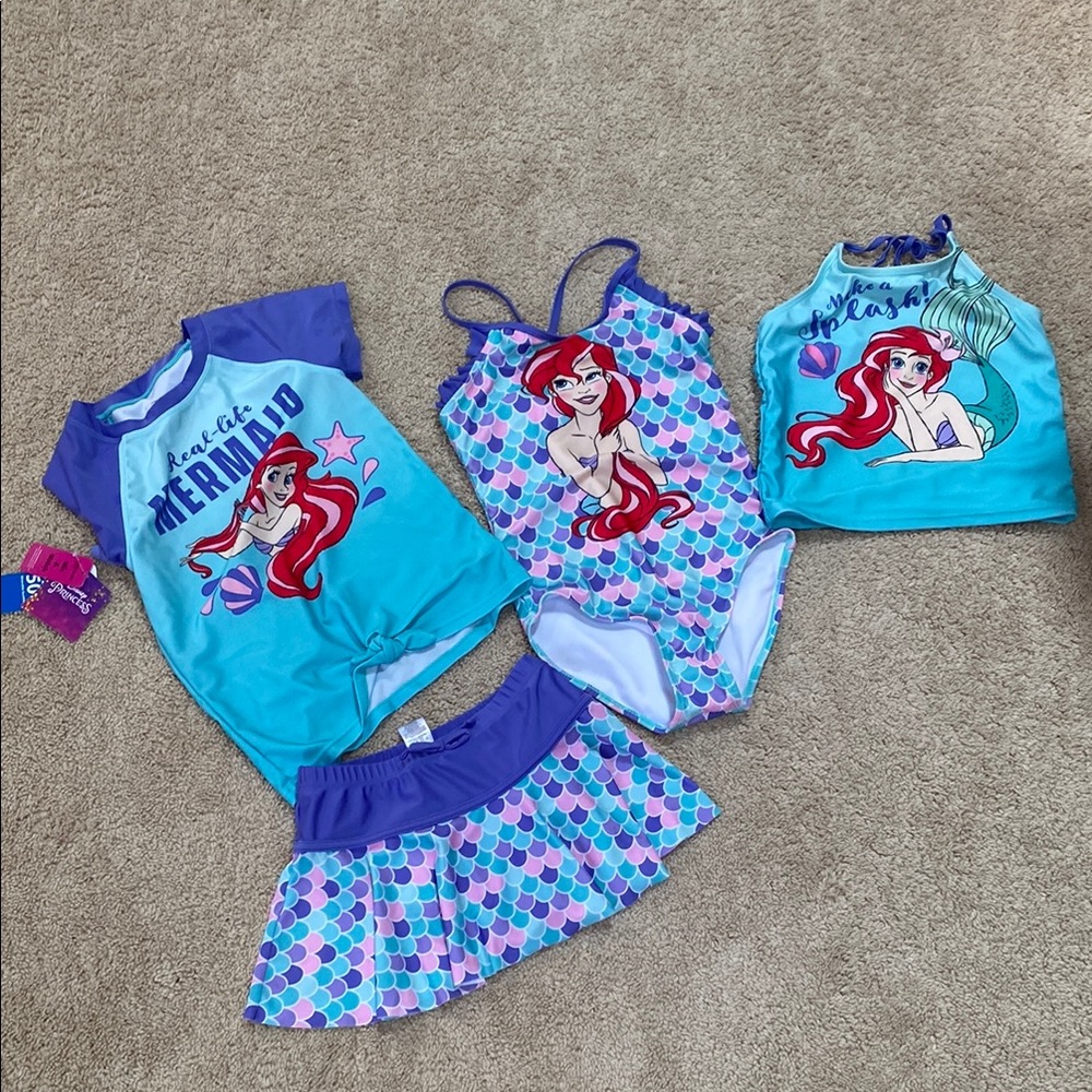 Little Mermaid Swimwear Set
